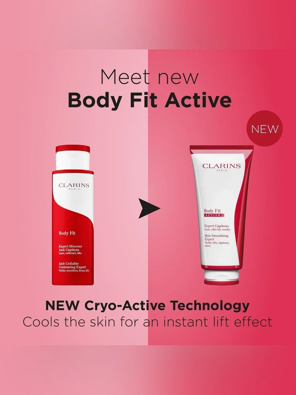Clarins benefits visibly